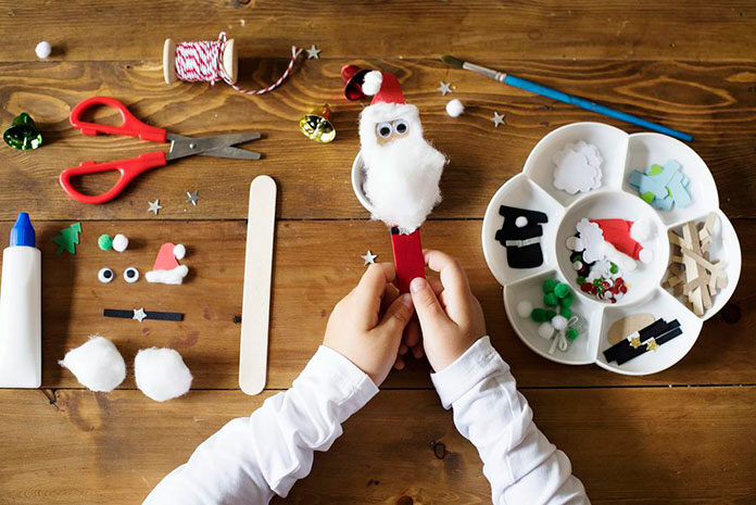 Dekoracje na Boże Narodzenie DIY z dzieckiem